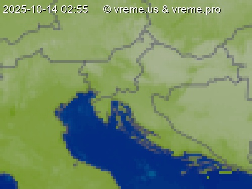 Oblačnost Slovenija
