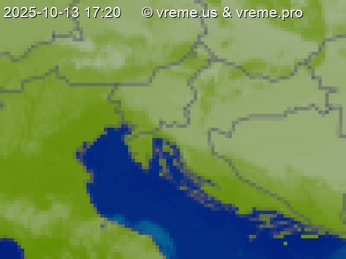 Oblačnost Slovenija