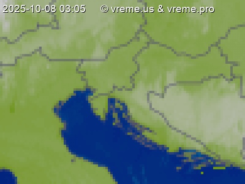 Oblačnost Slovenija