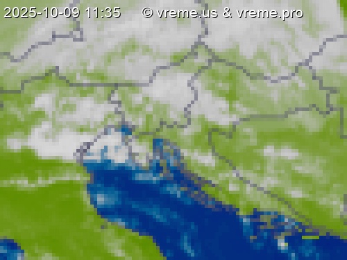 Oblačnost Slovenija