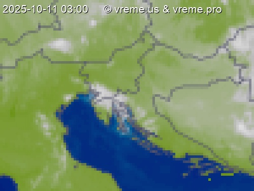 Oblačnost Slovenija