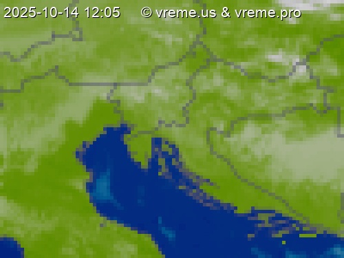 Oblačnost Slovenija