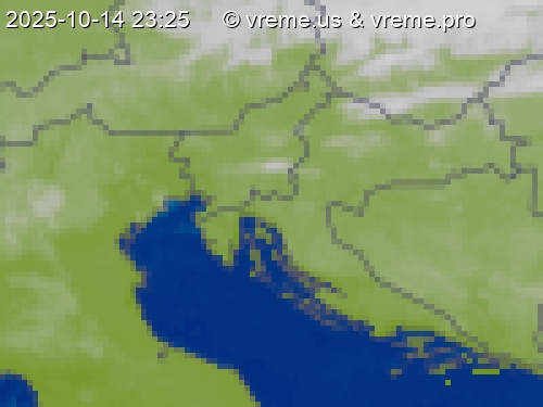 Oblačnost Slovenija