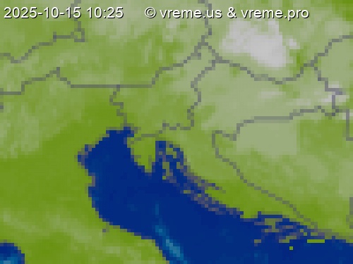 Oblačnost Slovenija