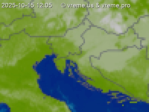 Oblačnost Slovenija