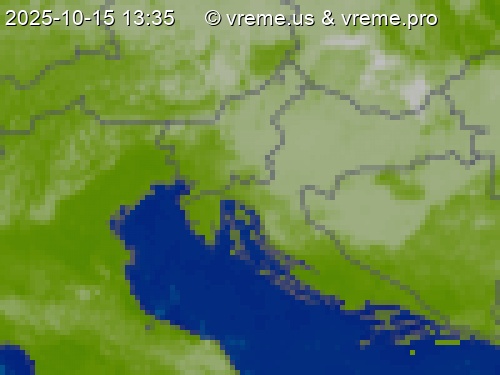 Oblačnost Slovenija