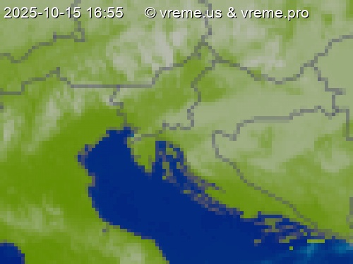 Oblačnost Slovenija