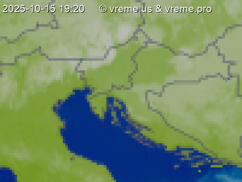 Oblačnost Slovenija
