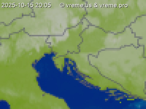 Oblačnost Slovenija