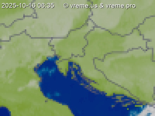 Oblačnost Slovenija