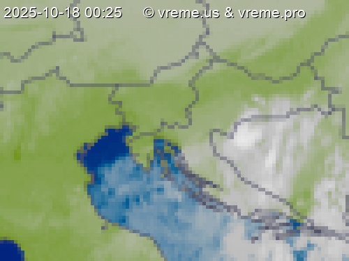 Oblačnost Slovenija