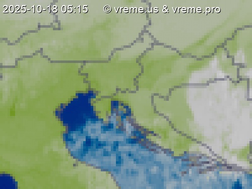 Oblačnost Slovenija