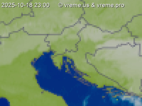 Oblačnost Slovenija