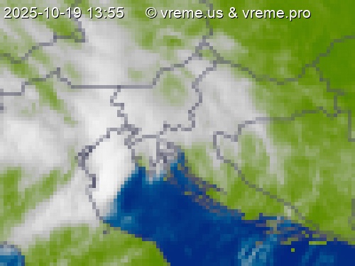 Oblačnost Slovenija