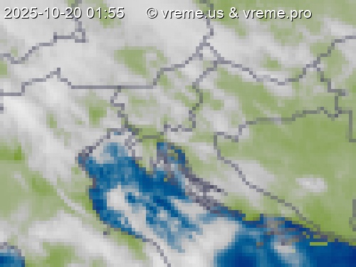 Oblačnost Slovenija