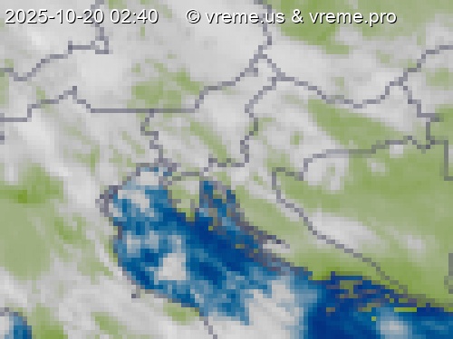 Oblačnost Slovenija