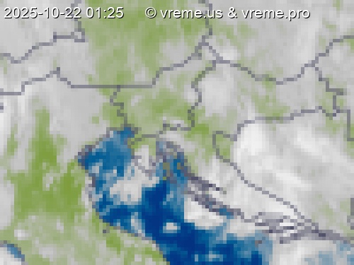 Oblačnost Slovenija