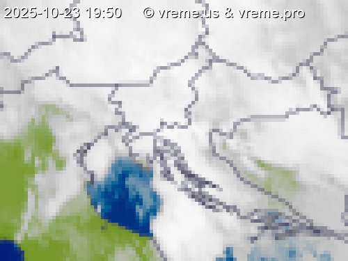 Oblačnost Slovenija