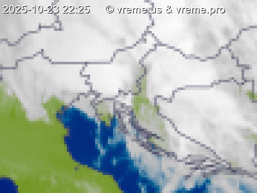 Oblačnost Slovenija