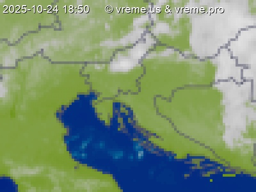 Oblačnost Slovenija