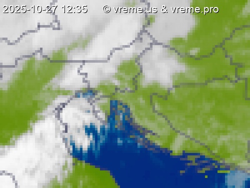 Oblačnost Slovenija