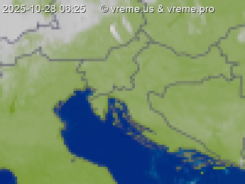 Oblačnost Slovenija