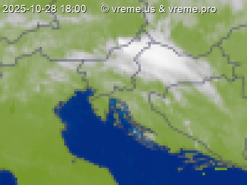 Oblačnost Slovenija