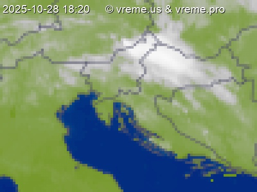 Oblačnost Slovenija