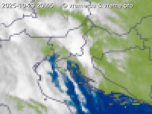 Oblačnost Slovenija