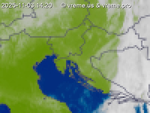 Oblačnost Slovenija