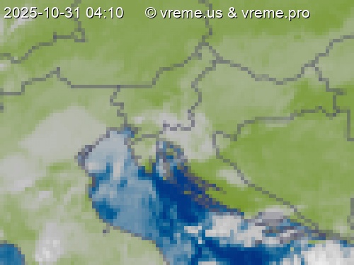 Oblačnost Slovenija