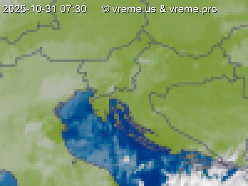 Oblačnost Slovenija