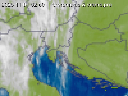 Oblačnost Slovenija