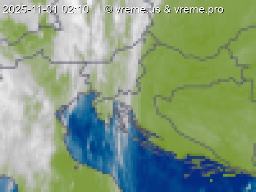 Oblačnost Slovenija