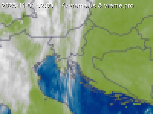 Oblačnost Slovenija