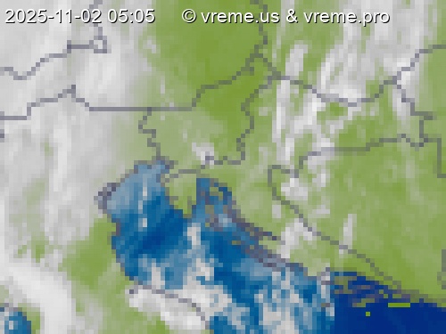 Oblačnost Slovenija