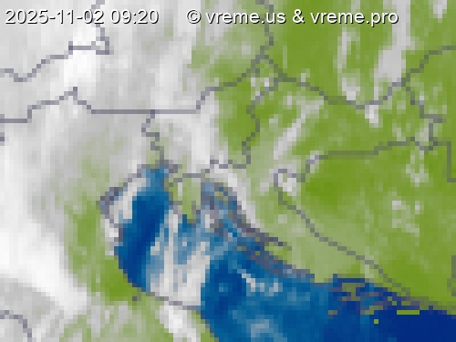 Oblačnost Slovenija