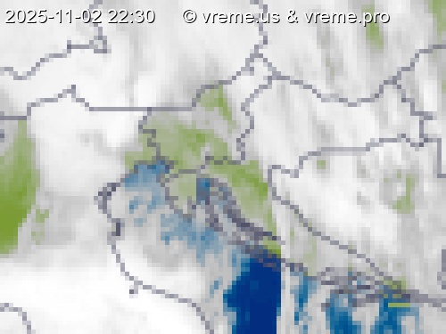 Oblačnost Slovenija