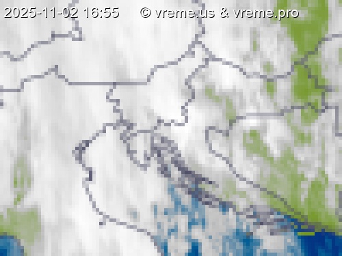 Oblačnost Slovenija