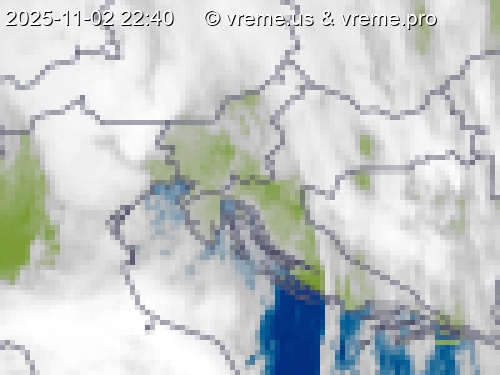 Oblačnost Slovenija