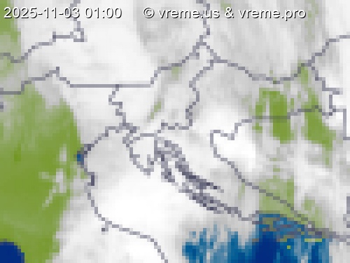 Oblačnost Slovenija