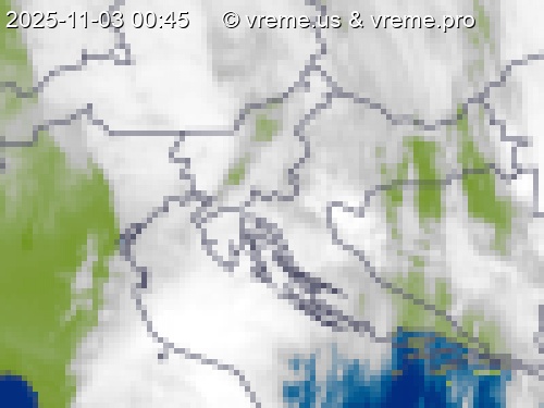 Oblačnost Slovenija