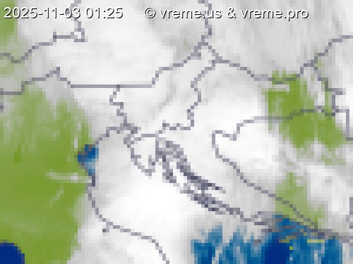 Oblačnost Slovenija