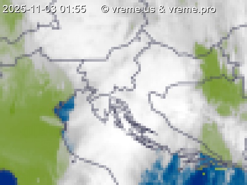 Oblačnost Slovenija