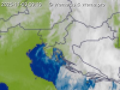 Oblačnost Slovenija