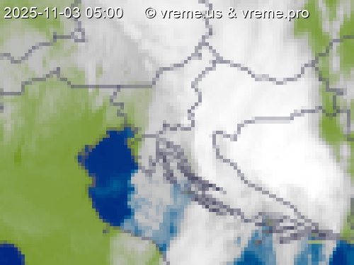 Oblačnost Slovenija