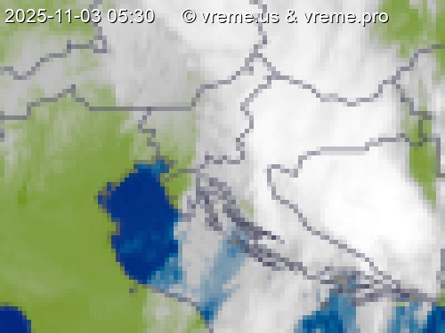 Oblačnost Slovenija