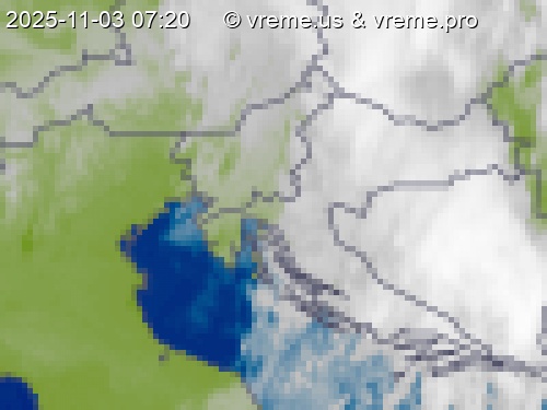 Oblačnost Slovenija
