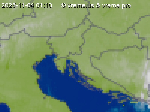 Oblačnost Slovenija