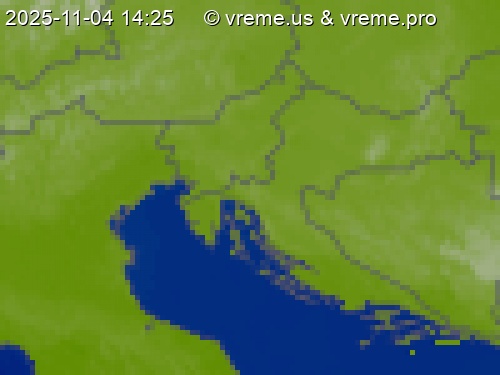 Oblačnost Slovenija